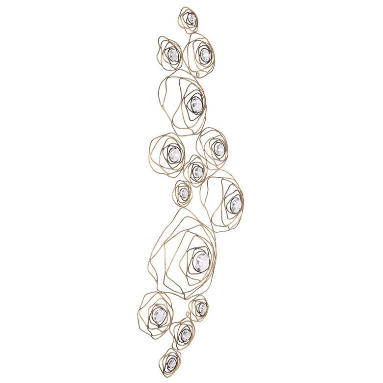 Image 3 Ethereal Rose Wall Art - Havana Gold Ombre more views