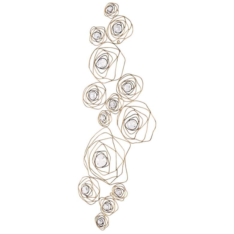 Image 4 Ethereal Rose Wall Art - Havana Gold Ombre more views