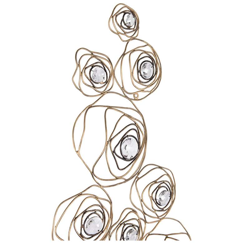 Image 5 Ethereal Rose Wall Art - Havana Gold Ombre more views