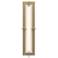 Ethos Large LED Sconce - Gold - Seeded Clear Glass