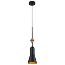 Etoile Small Black Pendant