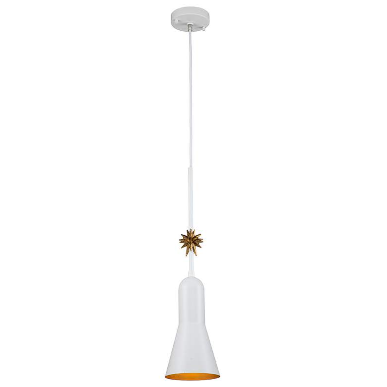Image 1 Etoile Small White Pendant