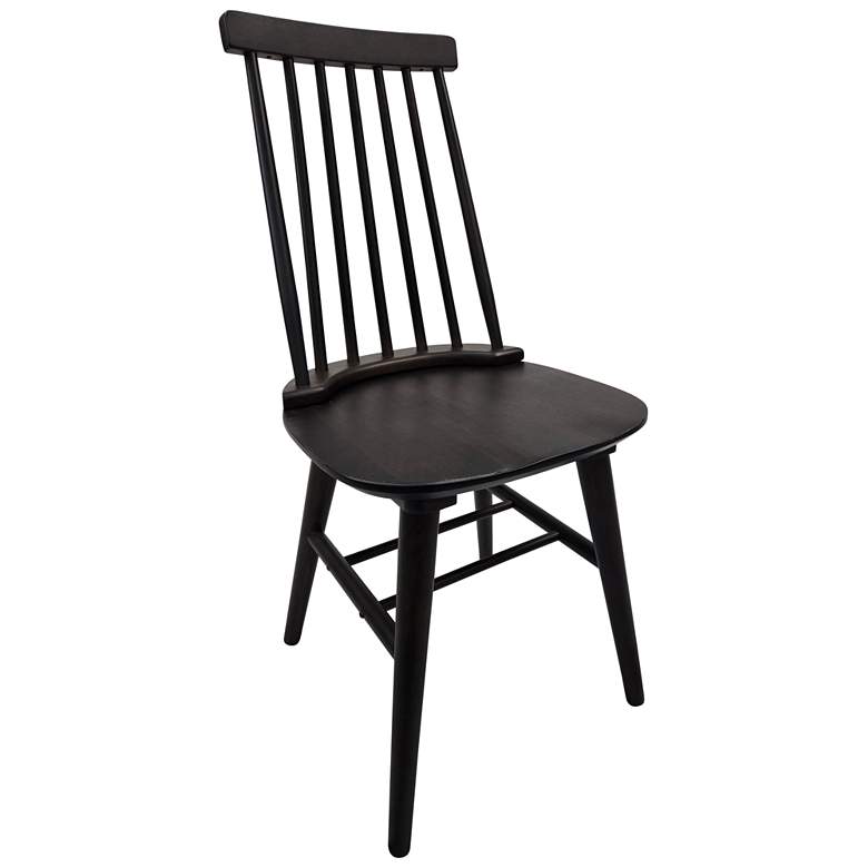 Image 1 Eton Espresso Transitional Slat Dining Chair