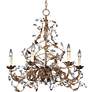 2_Etruscan Gold Crystal Vine Six Light Chandelier more views