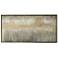Etta 48" Wide Abstract Gold Framed Canvas Wall Art
