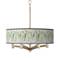 Eucalyptus Ava 6-Light Nickel Pendant Chandelier