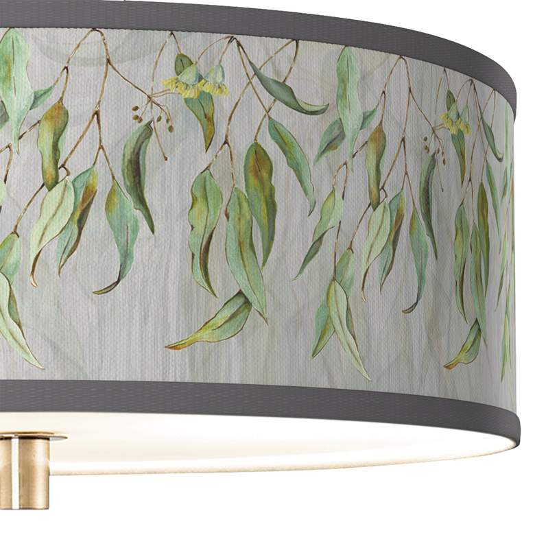 Image 2 Eucalyptus Giclee 14 inch Wide Ceiling Light more views