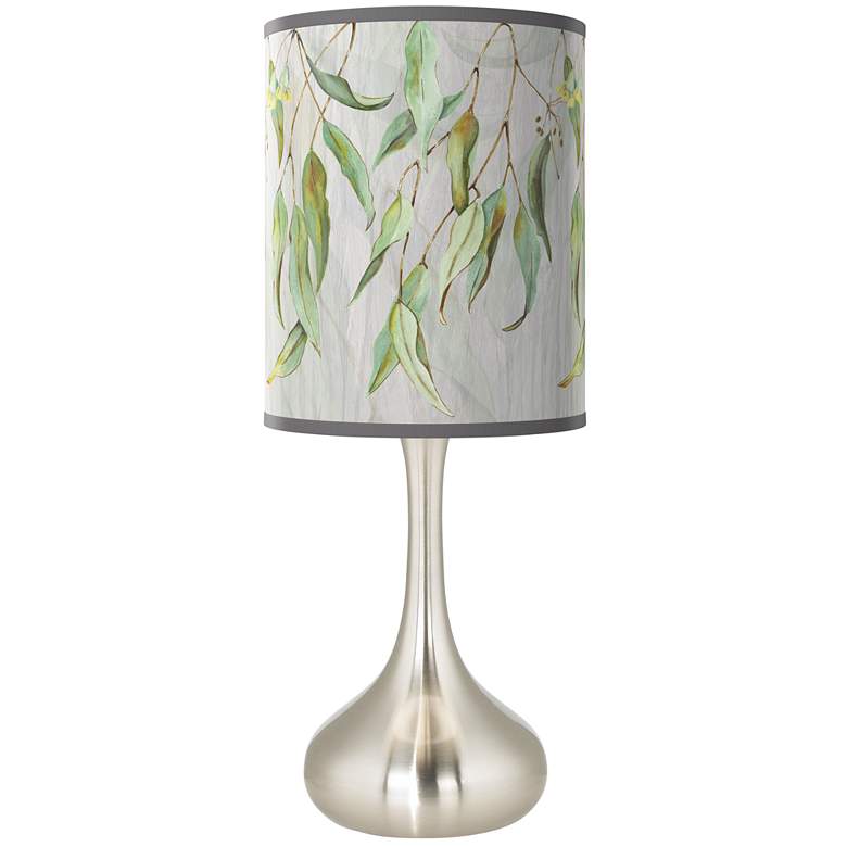 Image 1 Eucalyptus Giclee Droplet Table Lamp