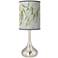 Eucalyptus Giclee Droplet Table Lamp