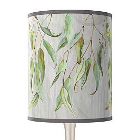 Image2 of Eucalyptus Giclee Droplet Table Lamp more views