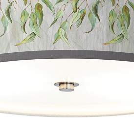 Image3 of Eucalyptus Giclee Energy Efficient Ceiling Light more views