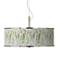 Eucalyptus Giclee Glow 20" Wide Pendant Light