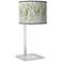 Eucalyptus Glass Inset Table Lamp