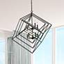 2_Euclid 41 1/2" Wide Matte Black 10-Light Chandelier