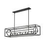 5_Euclid by Z-Lite Matte Black 10 Light Island Pendant more views