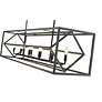 7_Euclid by Z-Lite Matte Black 10 Light Island Pendant more views