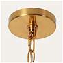 5_Euniecstasy 8-Light Brass Glass Chandelier more views