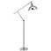 Eupen Polished Chrome Adjustable Linear Floor Lamp