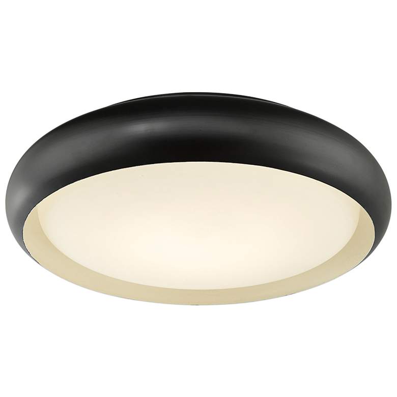 Image 2 Euphoria 18" Wide Bronze Modern LED Ceiling Light