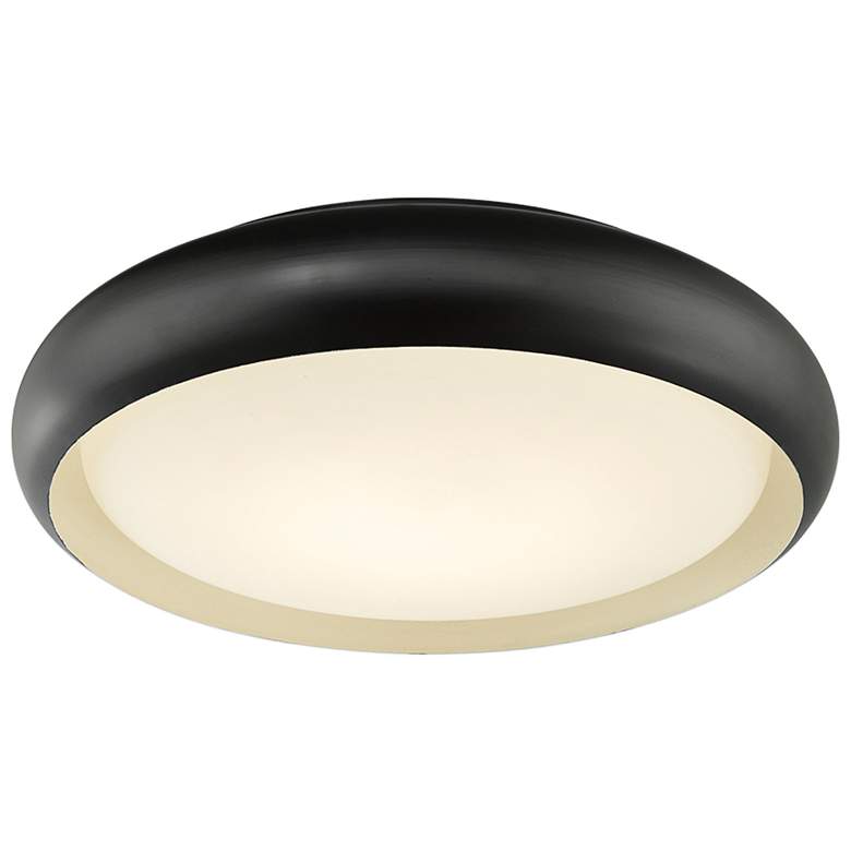 Image 2 Euphoria 18 inch Wide Bronze Modern LED Ceiling Light