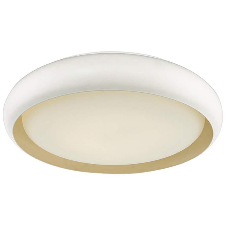 Euphoria 18 inch Wide White Modern LED Ceiling Light