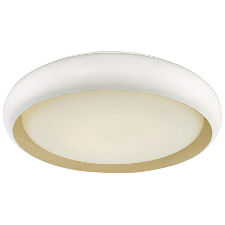 Image 2 Euphoria 18" Wide White Modern LED Ceiling Light