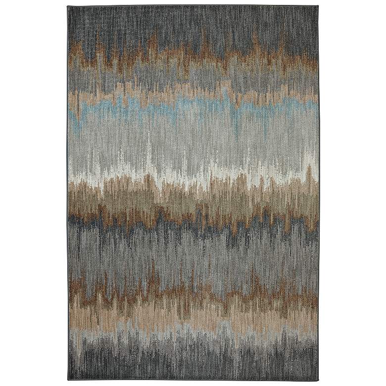 Image 1 Euphoria 90261 5&#39;3 inchx7&#39;10 inch Cashel Abyss Blue Area Rug