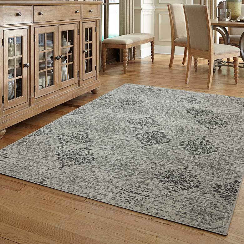 Image 1 Euphoria 90265 5&#39;3 inchx7&#39;10 inch Wexford Sand Stone Area Rug