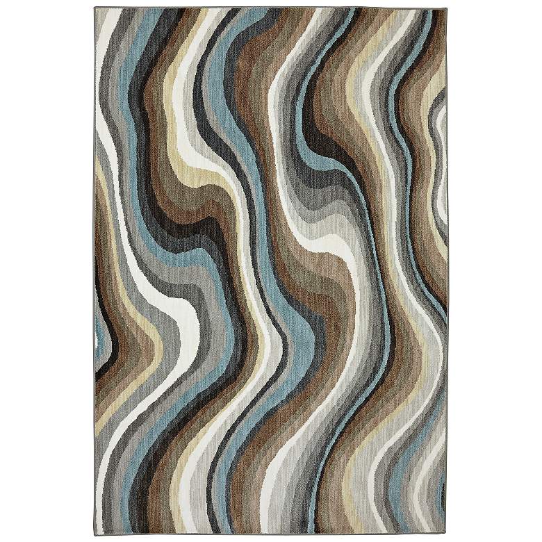 Image 1 Euphoria 90269 5&#39;3 inchx7&#39;10 inch Larkhall Granite Area Rug 