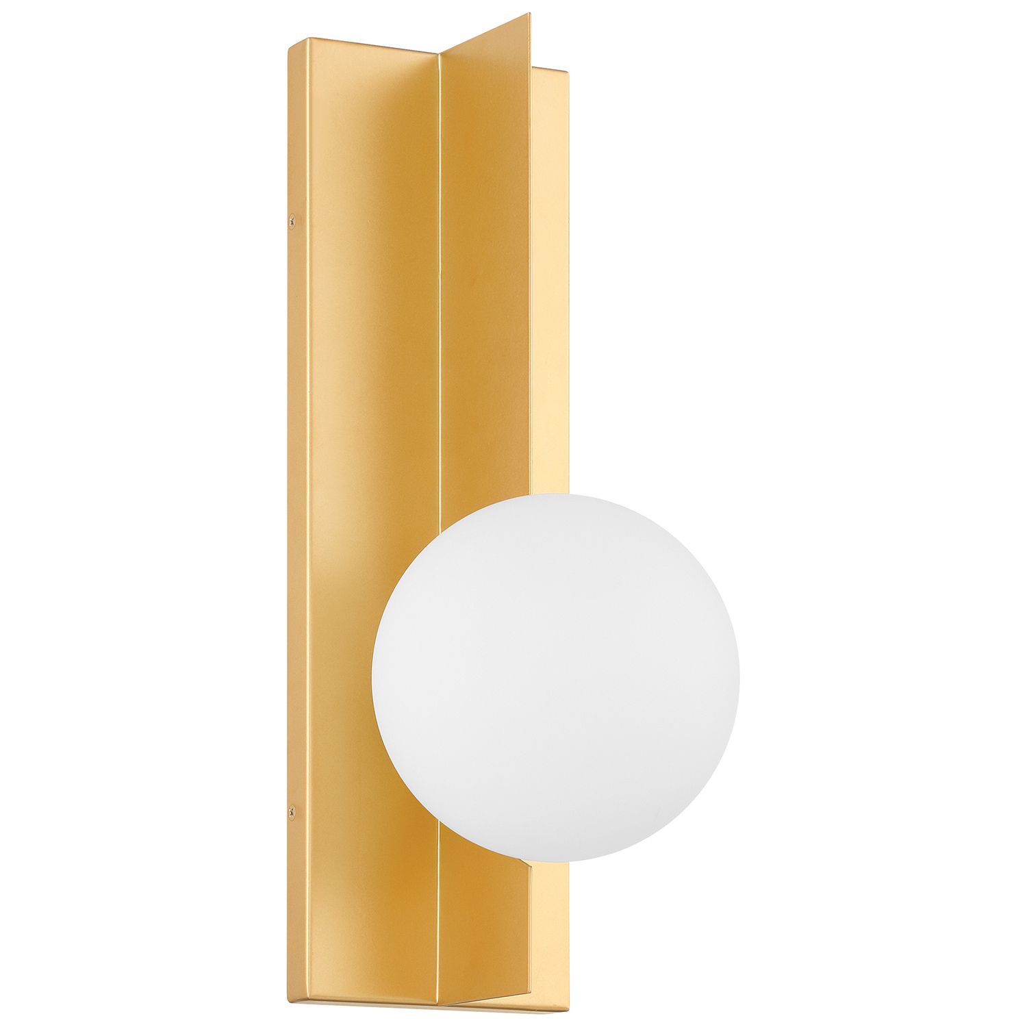 Image 2 Euro 1 Light 16" High Gold LED Wall Sconce more views