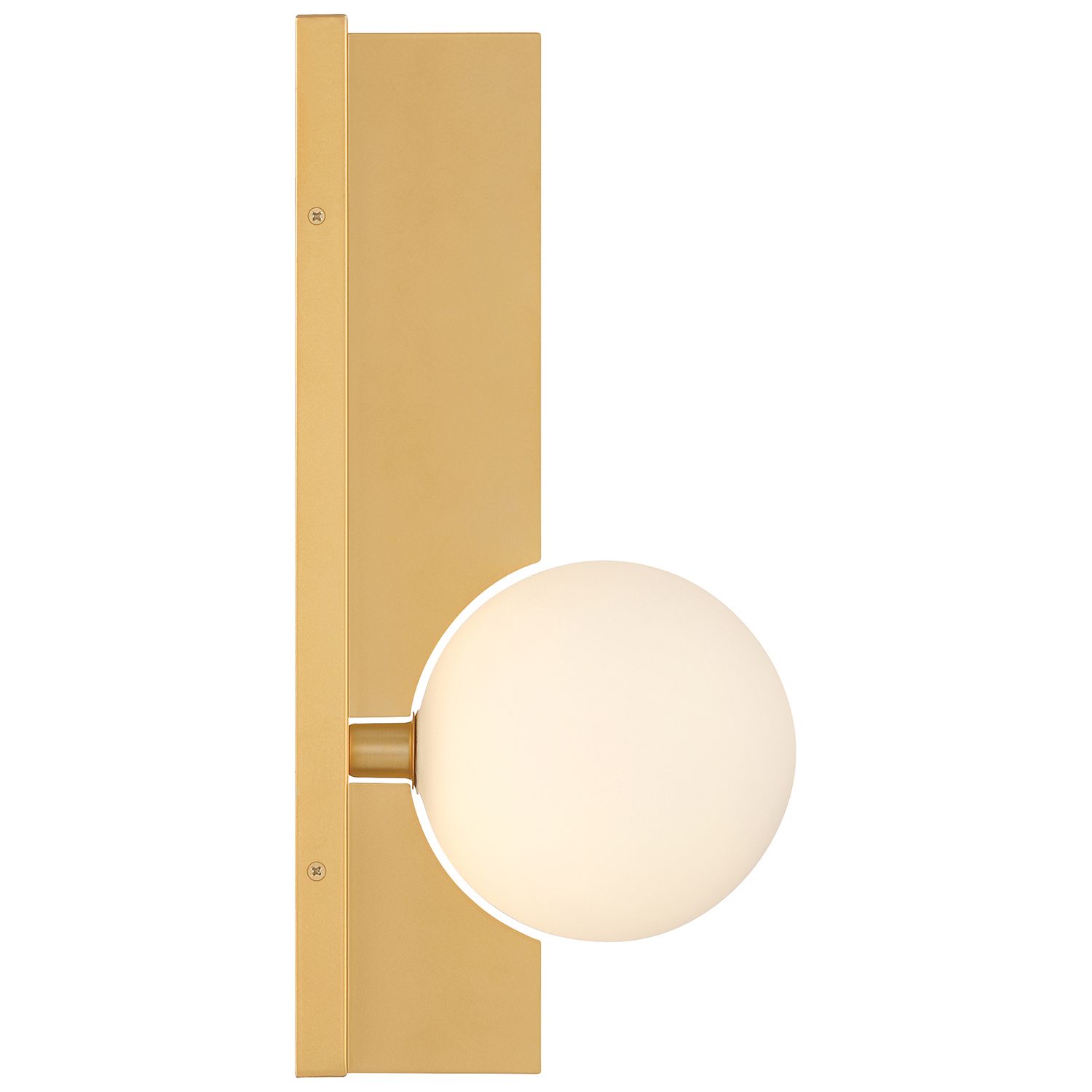Image 5 Euro 1 Light 16" High Gold LED Wall Sconce more views