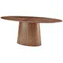 2_Euro Style Deodat 78 1/2" Wide Walnut Veneered Wood Oval Dining Table