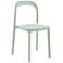 Euro Style Lance 18 1/2" Wide Mint Green Outdoor Stackable Side Chair