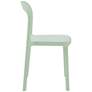 6_Euro Style Lance 18 1/2" Wide Mint Green Outdoor Stackable Side Chair more views