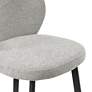 3_Euro Style Markus 26" Light Gray Fabric Counter Height Stool more views