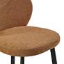 3_Euro Style Markus 30 1/2" Rust Fabric Bar Height Stool more views