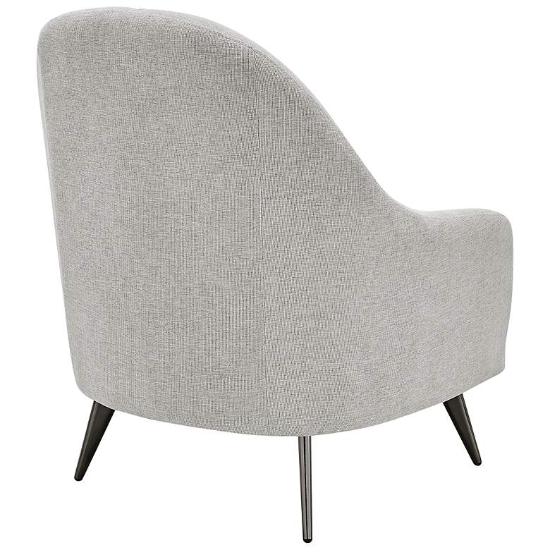 Image 6 Euro Style Selene 28 1/4" Wide Modern Taupe Fabric Lounge Chair more views