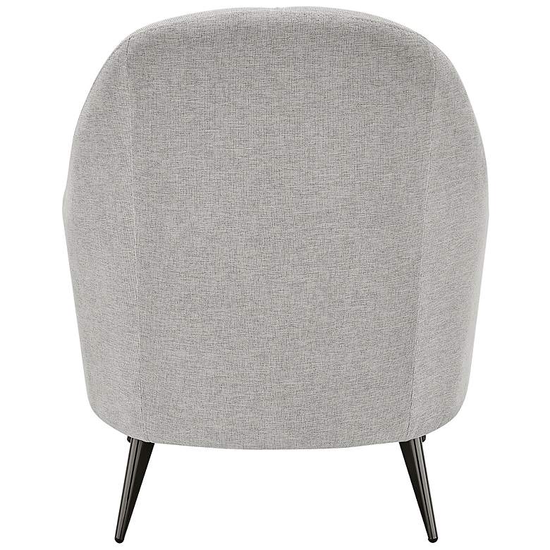 Image 7 Euro Style Selene 28 1/4" Wide Modern Taupe Fabric Lounge Chair more views