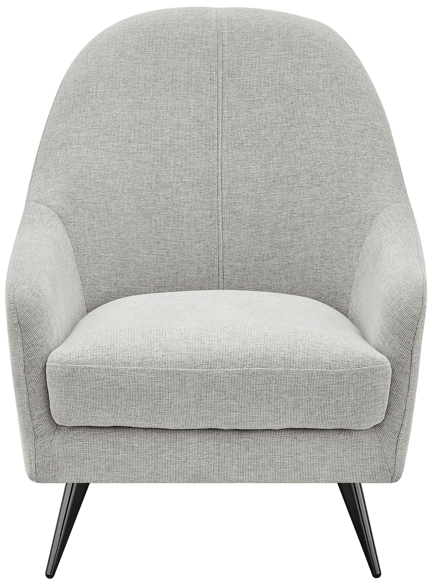 Euro Style Selene 28 1/4" Wide Modern Taupe Fabric Lounge Chair