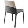 Thumbnail4 of Euro Style Vilante 20 3/4" Wide Light Gray Leather Side Chair more views