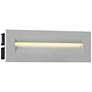 Eurofase 10"W Marine Gray LED In-Wall Recessed Step Light