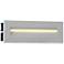 Eurofase 10"W Marine Gray LED In-Wall Recessed Step Light
