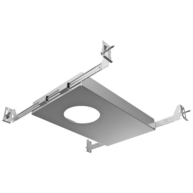 Image 1 Eurofase 11 1/2 inchW New Construction Plate for 3 1/2 inch Recessed