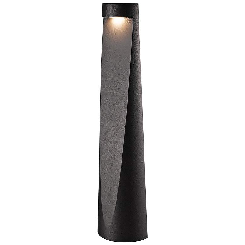 Image 1 Eurofase 15 3/4 inchH Graphite Gray LED Landscape Bollard Light