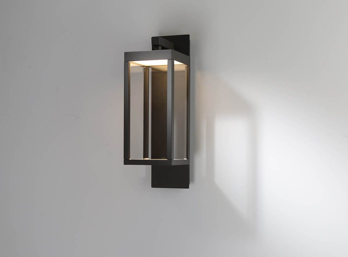 Image 2 Eurofase 15" High Graphite Finish Outdoor LED Wall Light more views