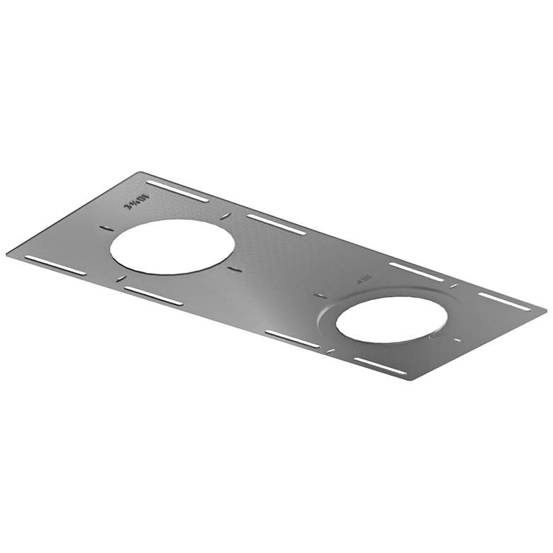 Image 1 Eurofase 16" Wide 3-in-1 Smash Plate for 4" and 6" Recessed