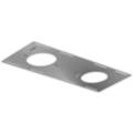 Eurofase 16" Wide 3-in-1 Smash Plate for 4" and 6" Recessed
