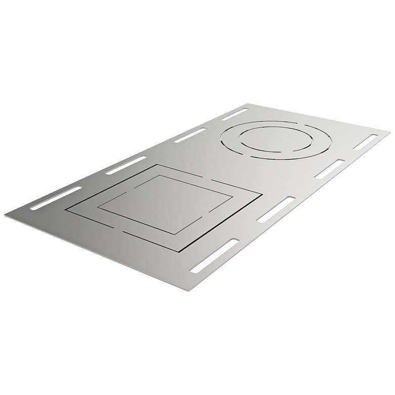 Image 1 Eurofase 16 inch Wide 4-in-1 Smash Plate for 4 inch and 6 inch Recessed