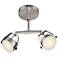 Eurofase 2-Light Satin Nickel 18 Watt LED Track Fixture