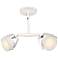 Eurofase 2-Light White 18 Watt LED Track Fixture